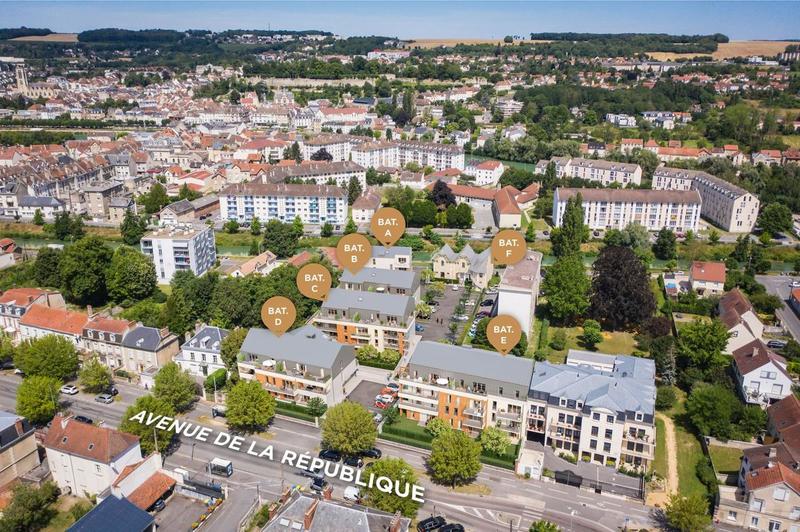 Appartement - 45 m² - 2 pièces