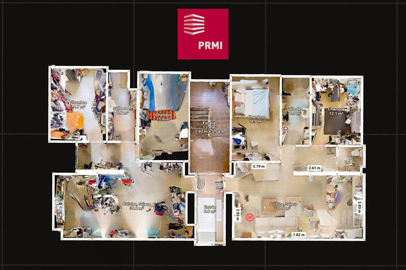 Immeuble - 500 m² - 12 pièces