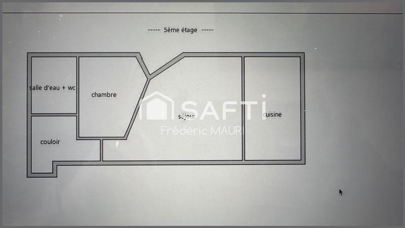 Appartement - 51 m² - 2 pièces