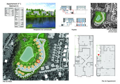 Duplex - 108 m² - 5 pièces