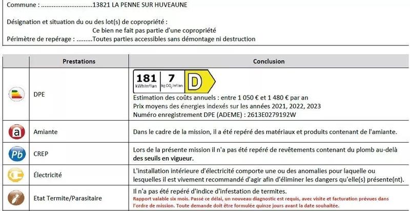 Maison - 60 m² - 3 pièces