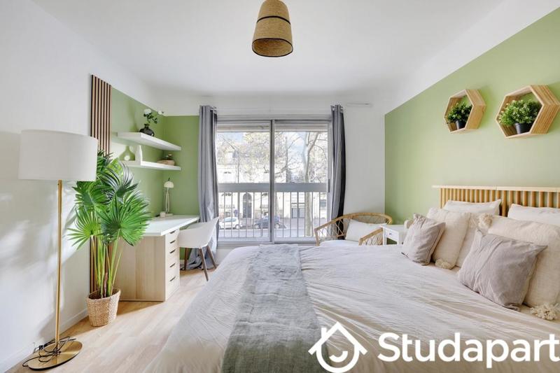 Chambre - 10 m² - 1 pièce