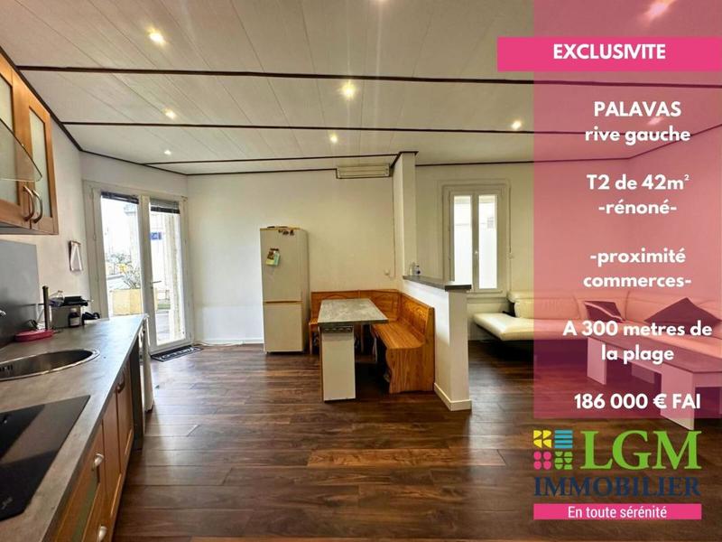 Appartement - 42 m² - 2 pièces