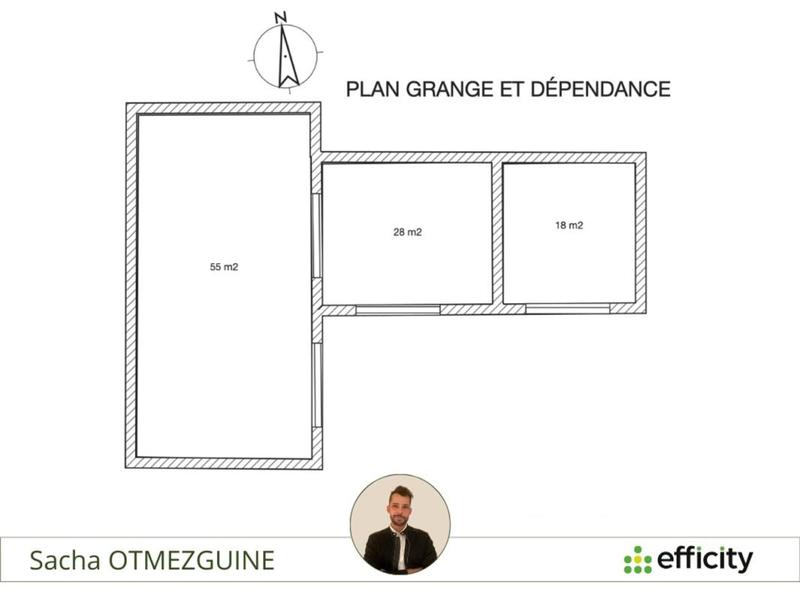 Maison - 58 m² - 2 pièces