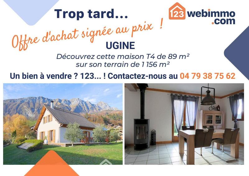 Maison - 89 m² - 4 pièces