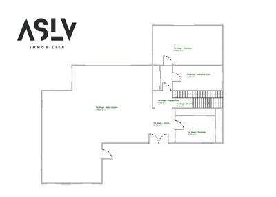 Maison de maîtres - 222 m² - 6 pièces