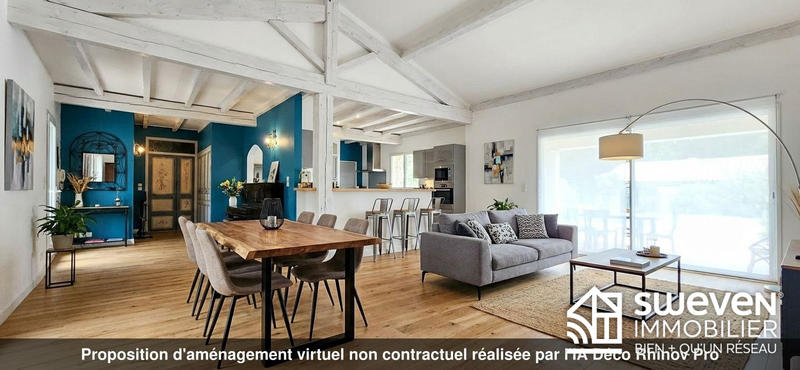 Maison traditionnelle - 202 m² - 7 pièces