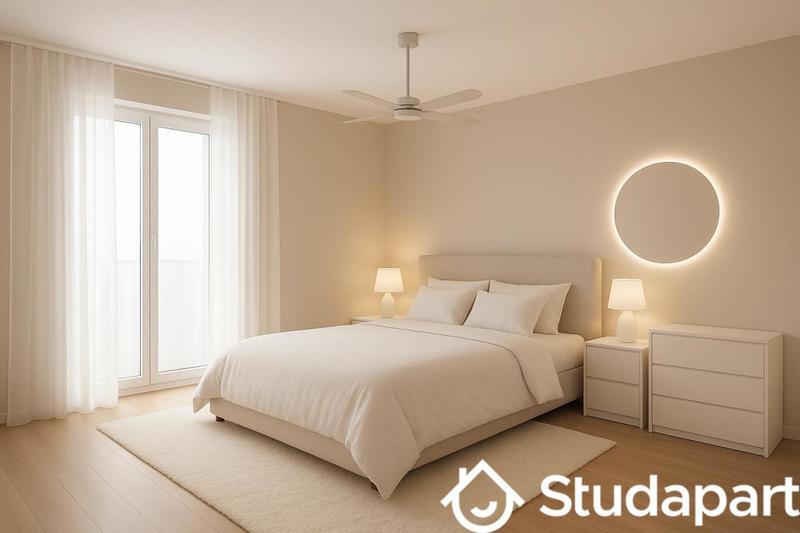 Chambre - 10 m² - 1 pièce