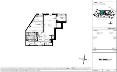 Appartement - 46 m² - 2 pièces