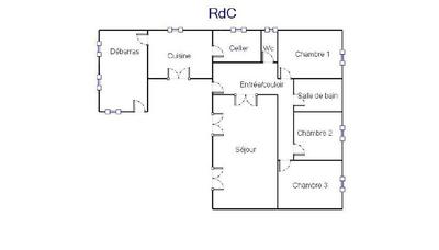 Maison traditionnelle - 104 m² - 5 pièces