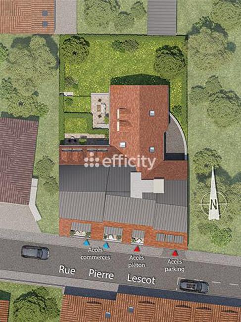 Appartement - 58 m² - 3 pièces