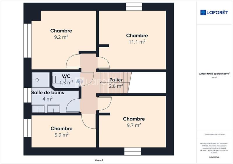 Maison - 119 m² - 5 pièces