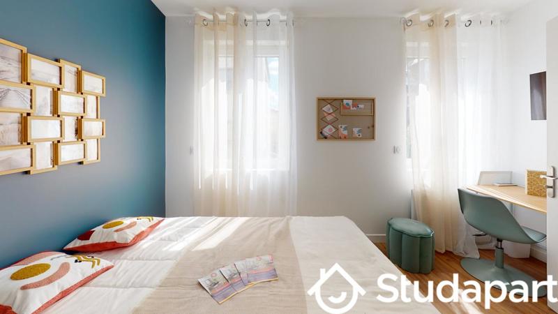 Chambre - 10 m² - 1 pièce