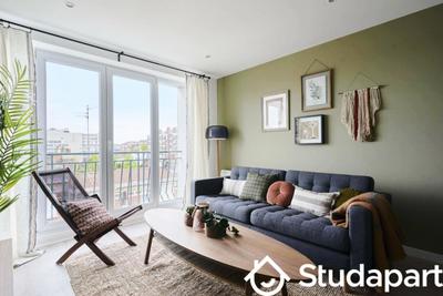 Chambre - 12 m² - 1 pièce