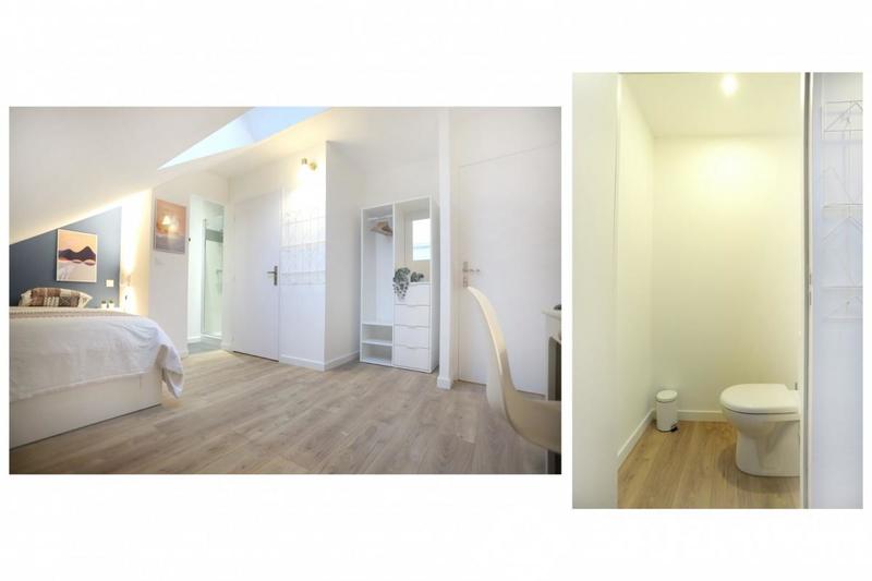 Chambre - 18 m² - 1 pièce