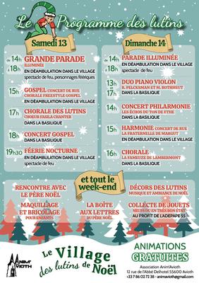 Le village des lutins de Noël