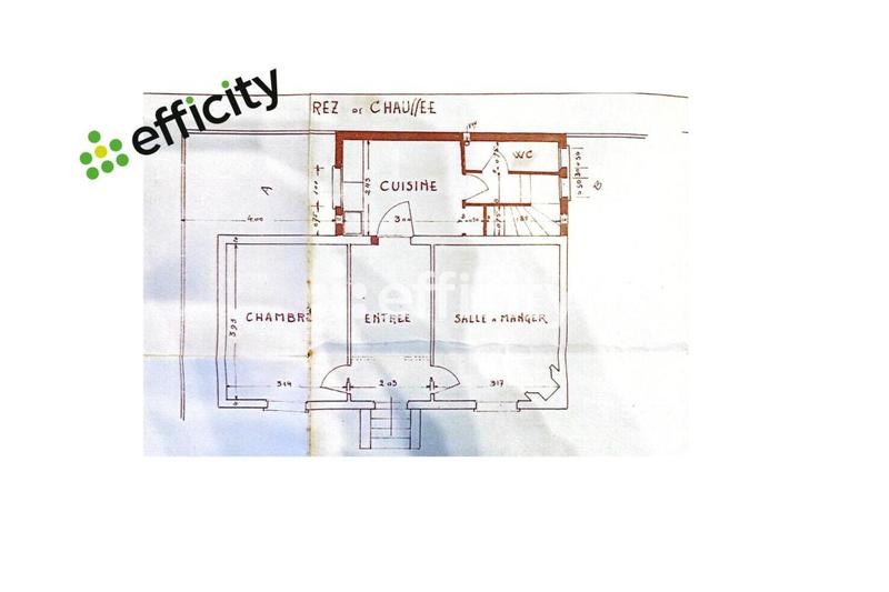 Pavillon - 65 m² - 3 pièces