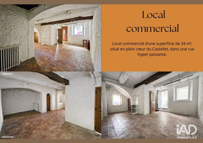 Local commercial - 34 m²
