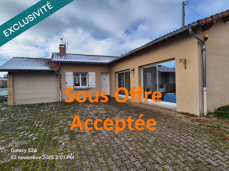 Maison - 90 m² - 5 pièces