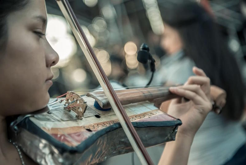 Concert de l'Orchestre des Instruments recyclés de Cateura (Paraguay)