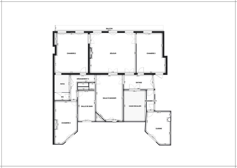 Appartement - 147 m² - 5 pièces