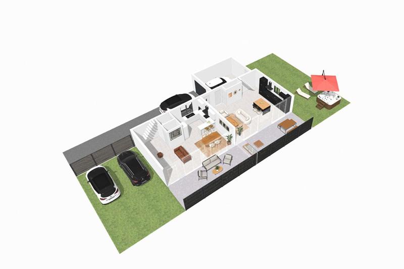 Maison - 90 m² - 4 pièces