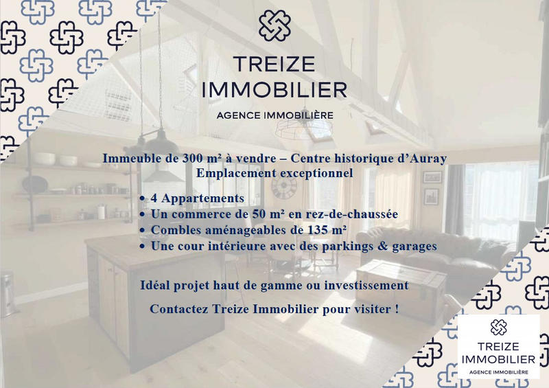 Immeuble - 300 m²