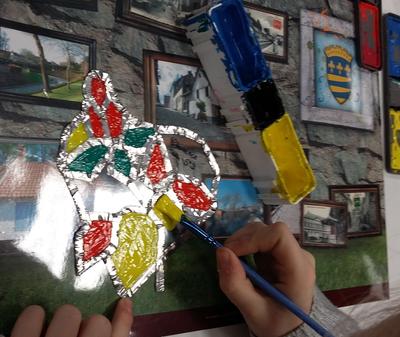 Atelier du patrimoine : vitraux de Noël