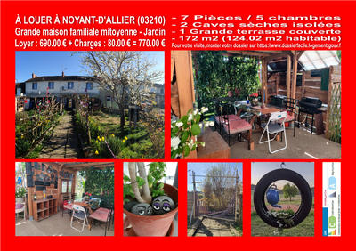 Maison - 120 m² - 6 pièces