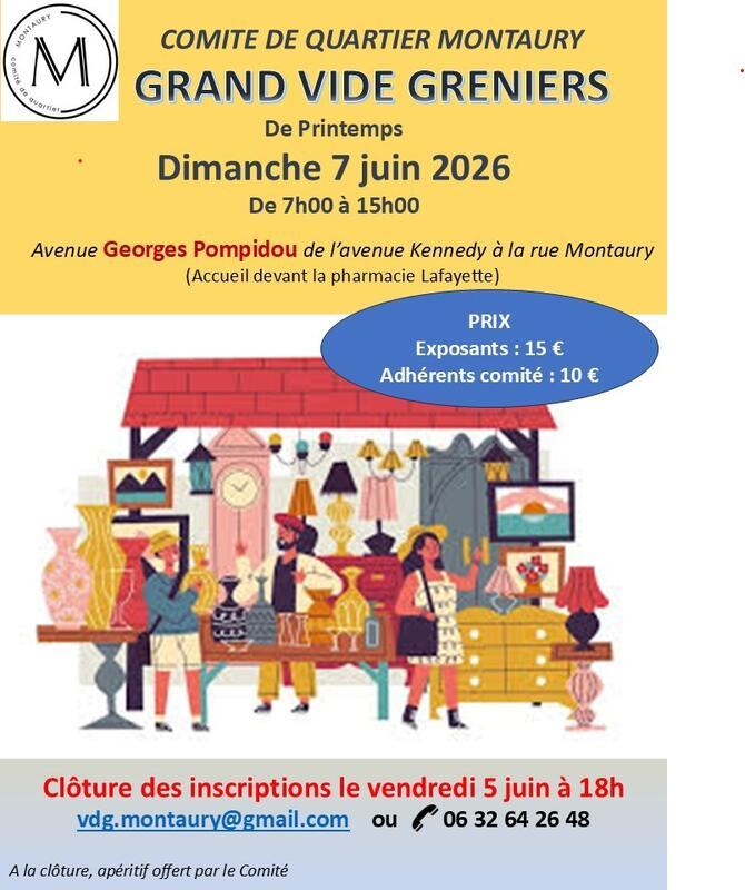 Grand vide-greniers de printemps