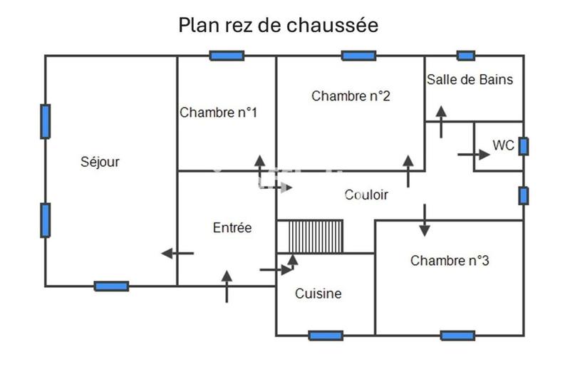 Maison - 110 m² - 4 pièces