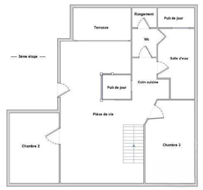 Appartement - 145 m² - 6 pièces