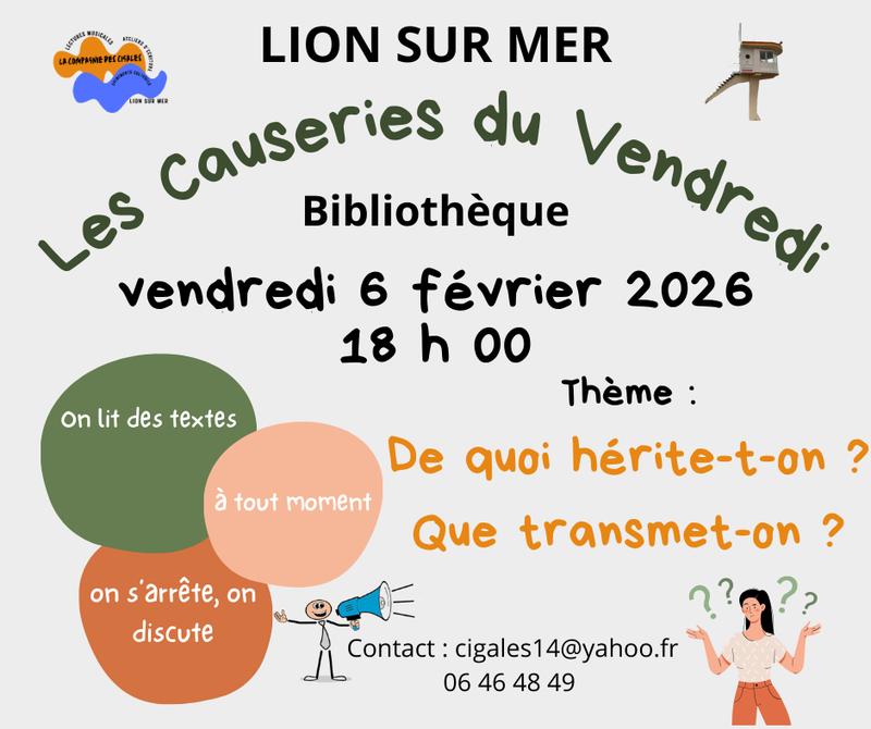 La Causeries du Vendredi : "De quoi hérite-t-on ? Que transmet-on ?