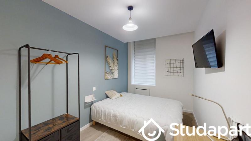 Chambre - 12 m² - 1 pièce