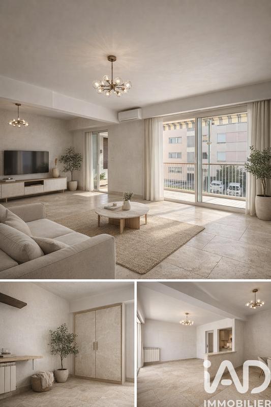 Appartement - 80 m² - 3 pièces