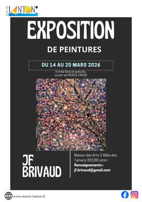 Exposition Cabane des Arts : Jf Brivaud