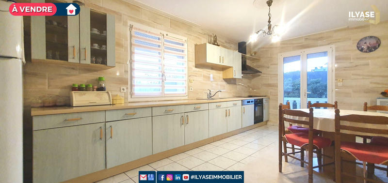 Maison - 125 m² - 6 pièces