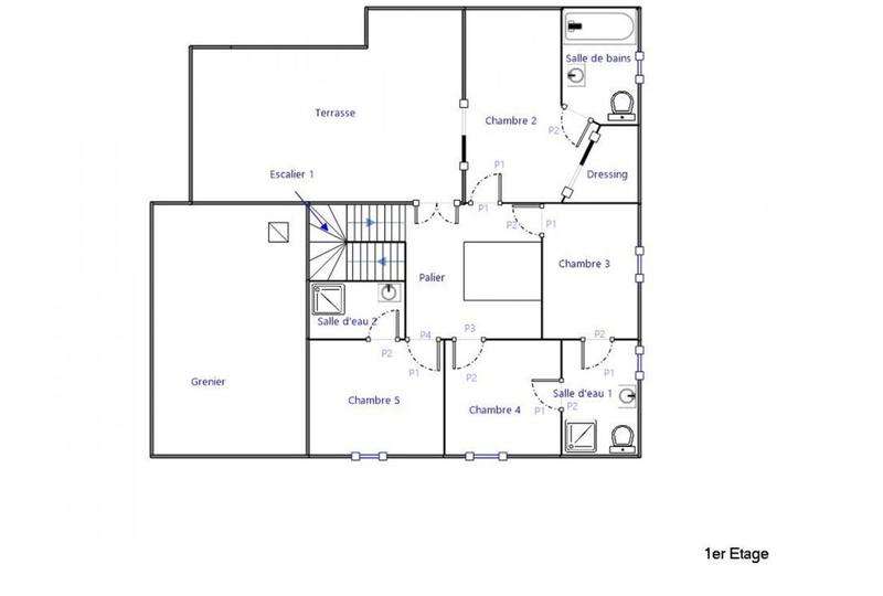 Maison - 180 m² - 7 pièces