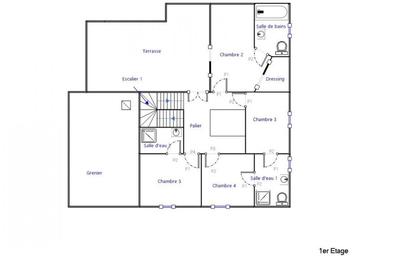 Maison - 180 m² - 7 pièces