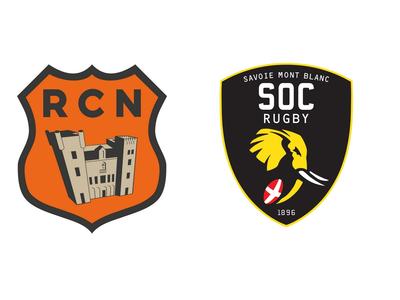 Rugby à XV : Rc Narbonnais XV / Stade Olympique Chambéry XV