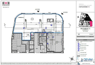 Local commercial - 169 m²