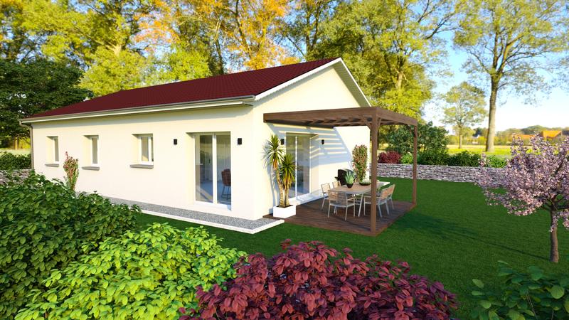 Maison - 80 m² - 4 pièces