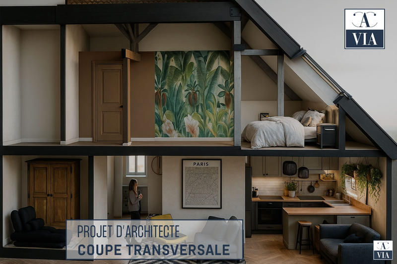 Duplex - 76 m² - 4 pièces