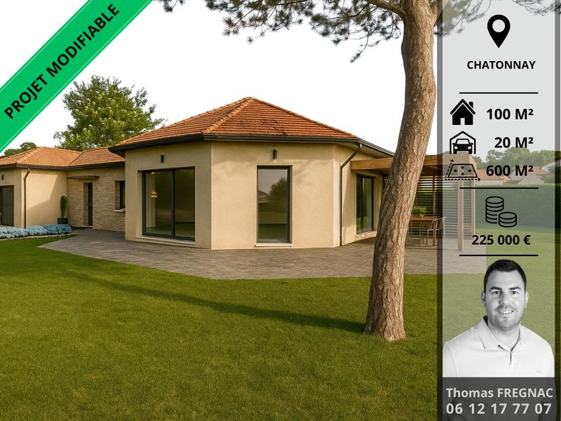 Maison - 100 m² - 5 pièces