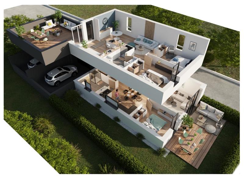 Maison - 71 m² - 3 pièces