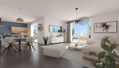 Appartement - 90 m² - 4 pièces