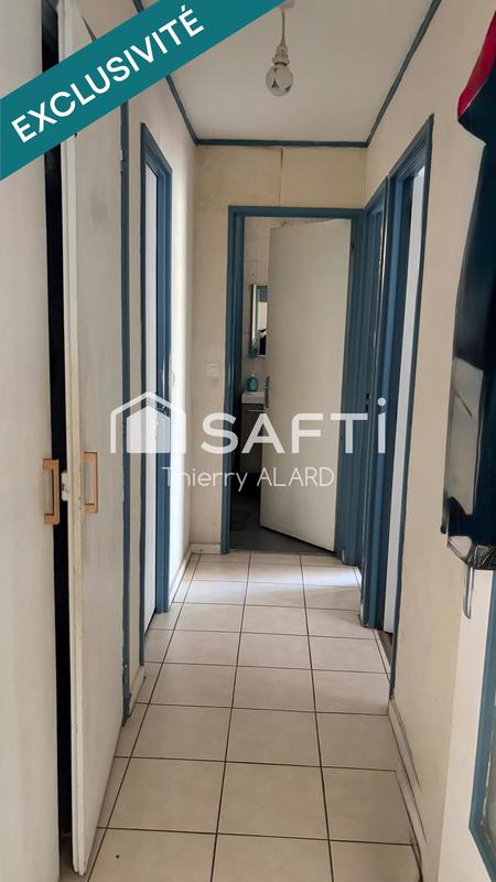 Appartement - 58 m² - 3 pièces