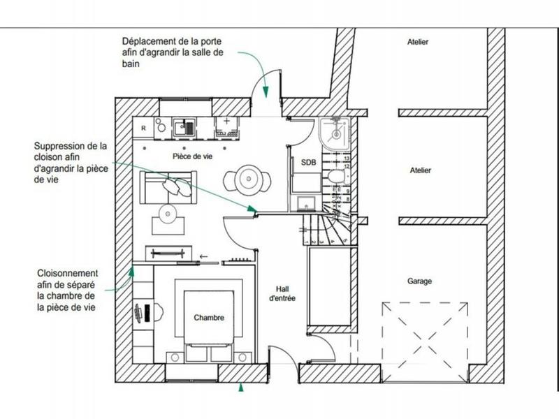 Maison de ville - 119 m² - 7 pièces