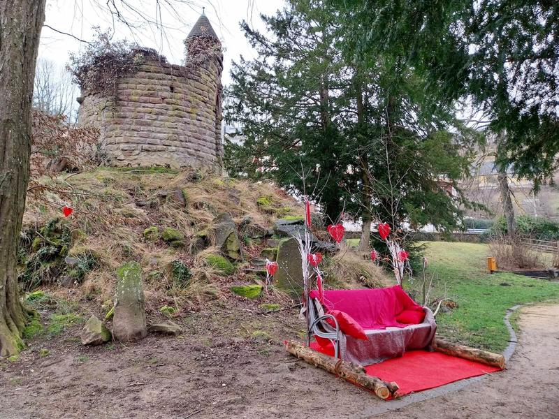 Le banc de la St Valentin