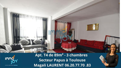 Appartement - 89 m² - 4 pièces